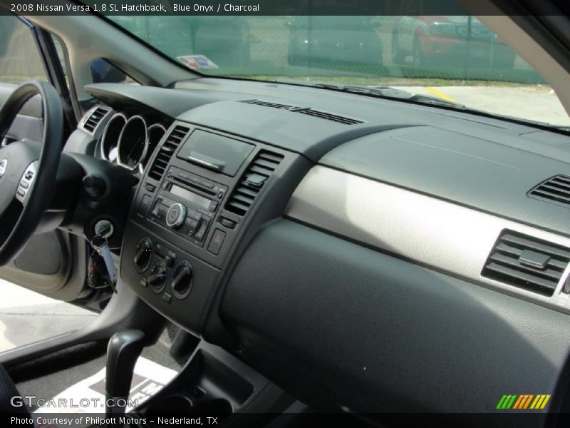 Blue Onyx / Charcoal 2008 Nissan Versa 1.8 SL Hatchback
