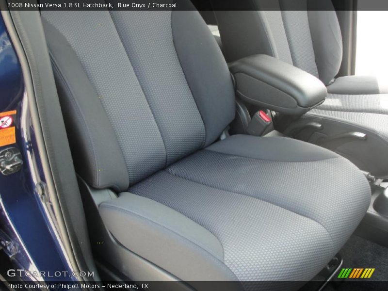 Blue Onyx / Charcoal 2008 Nissan Versa 1.8 SL Hatchback