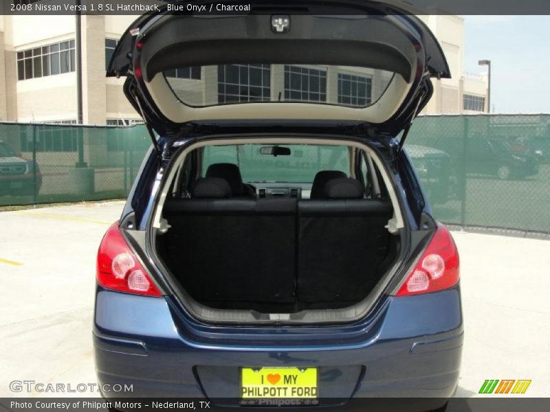 Blue Onyx / Charcoal 2008 Nissan Versa 1.8 SL Hatchback
