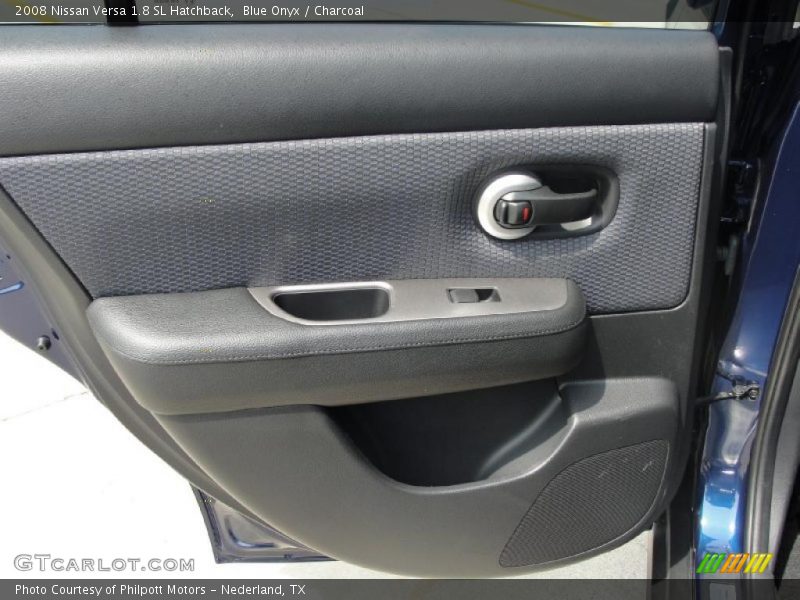 Blue Onyx / Charcoal 2008 Nissan Versa 1.8 SL Hatchback
