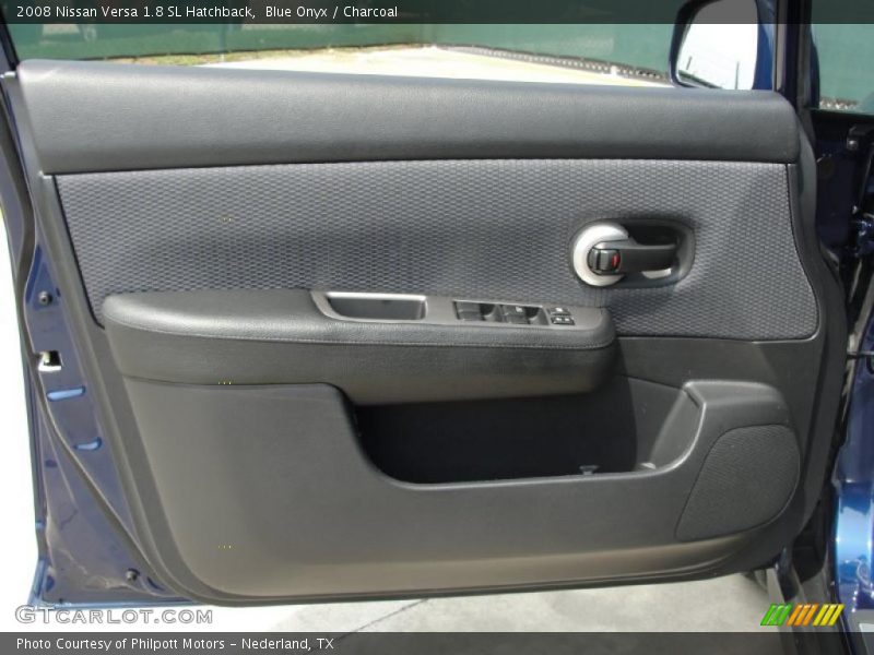 Blue Onyx / Charcoal 2008 Nissan Versa 1.8 SL Hatchback