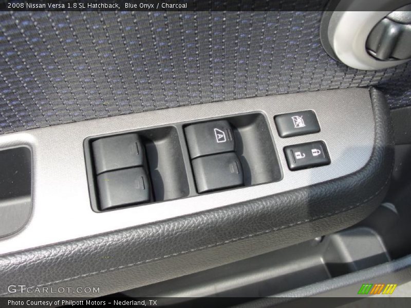 Blue Onyx / Charcoal 2008 Nissan Versa 1.8 SL Hatchback