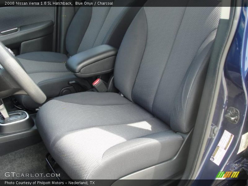 Blue Onyx / Charcoal 2008 Nissan Versa 1.8 SL Hatchback