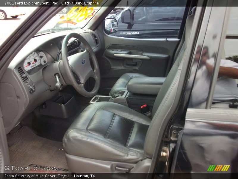 Black / Dark Graphite 2001 Ford Explorer Sport Trac