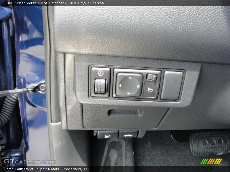 Blue Onyx / Charcoal 2008 Nissan Versa 1.8 SL Hatchback