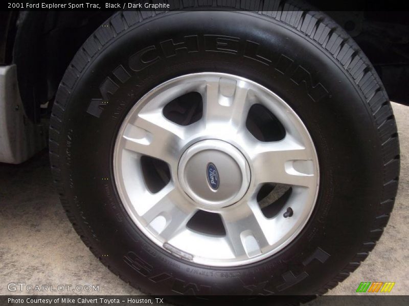 Black / Dark Graphite 2001 Ford Explorer Sport Trac