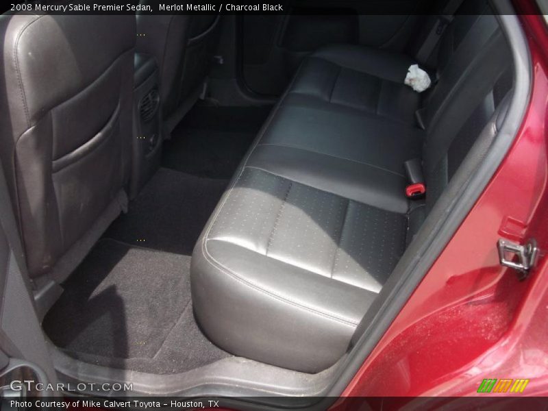 Merlot Metallic / Charcoal Black 2008 Mercury Sable Premier Sedan