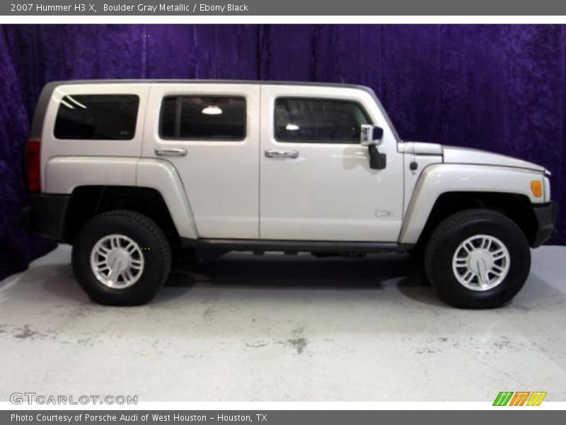 Boulder Gray Metallic / Ebony Black 2007 Hummer H3 X