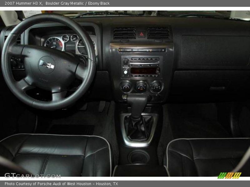 Boulder Gray Metallic / Ebony Black 2007 Hummer H3 X