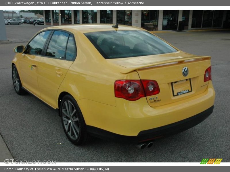 Fahrenheit Yellow / Anthracite 2007 Volkswagen Jetta GLI Fahrenheit Edition Sedan