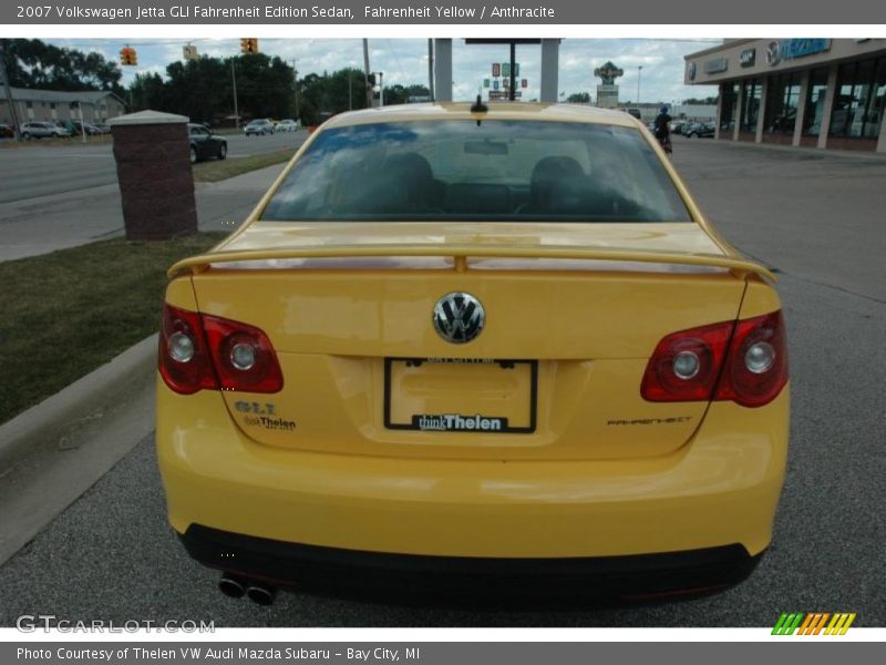 Fahrenheit Yellow / Anthracite 2007 Volkswagen Jetta GLI Fahrenheit Edition Sedan