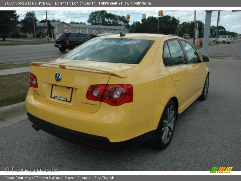 Fahrenheit Yellow / Anthracite 2007 Volkswagen Jetta GLI Fahrenheit Edition Sedan
