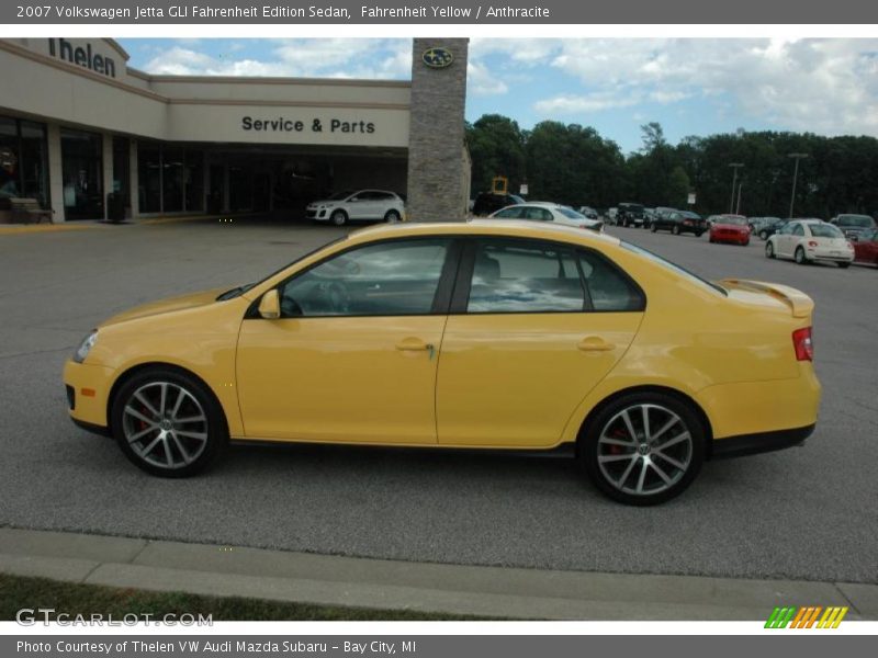 Fahrenheit Yellow / Anthracite 2007 Volkswagen Jetta GLI Fahrenheit Edition Sedan