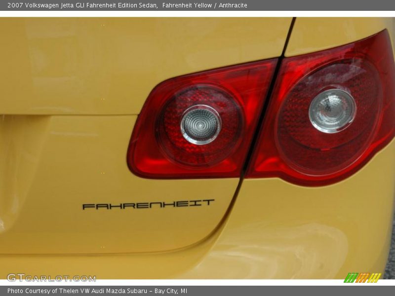 Fahrenheit Yellow / Anthracite 2007 Volkswagen Jetta GLI Fahrenheit Edition Sedan