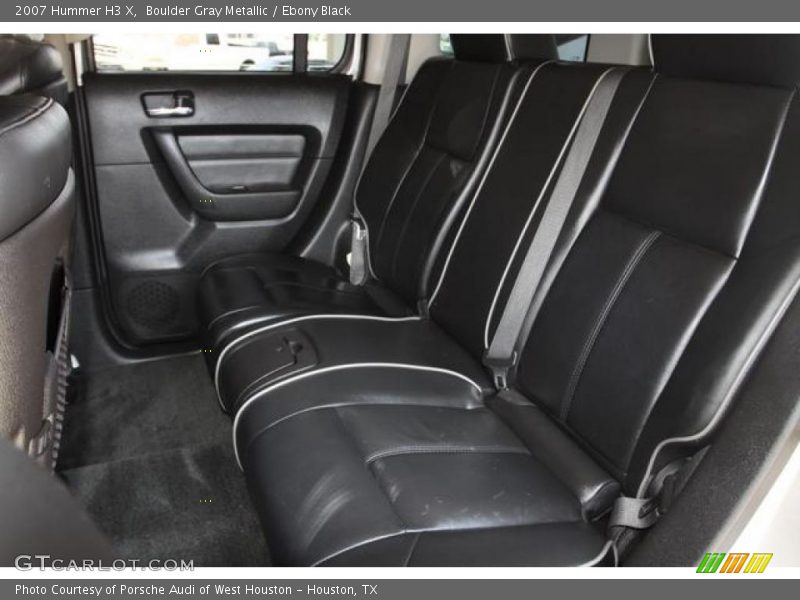 Boulder Gray Metallic / Ebony Black 2007 Hummer H3 X