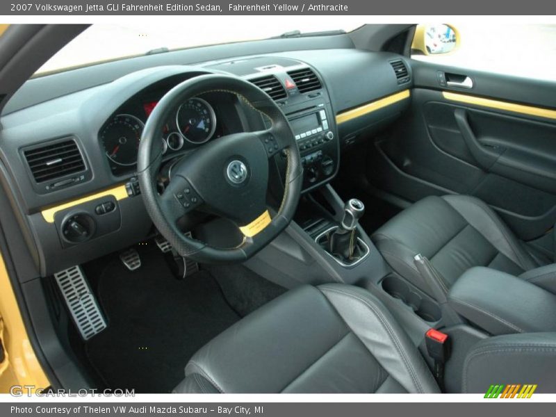 Fahrenheit Yellow / Anthracite 2007 Volkswagen Jetta GLI Fahrenheit Edition Sedan