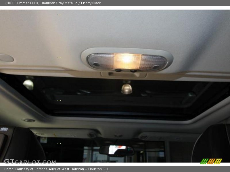Boulder Gray Metallic / Ebony Black 2007 Hummer H3 X