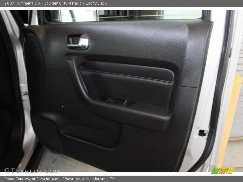 Boulder Gray Metallic / Ebony Black 2007 Hummer H3 X