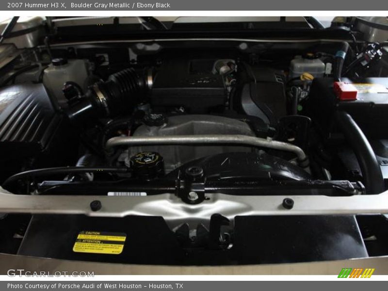 Boulder Gray Metallic / Ebony Black 2007 Hummer H3 X