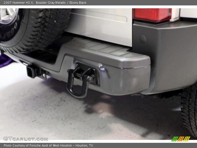 Boulder Gray Metallic / Ebony Black 2007 Hummer H3 X