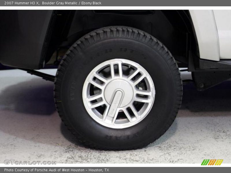 Boulder Gray Metallic / Ebony Black 2007 Hummer H3 X