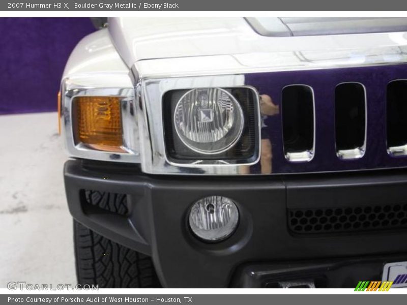 Boulder Gray Metallic / Ebony Black 2007 Hummer H3 X