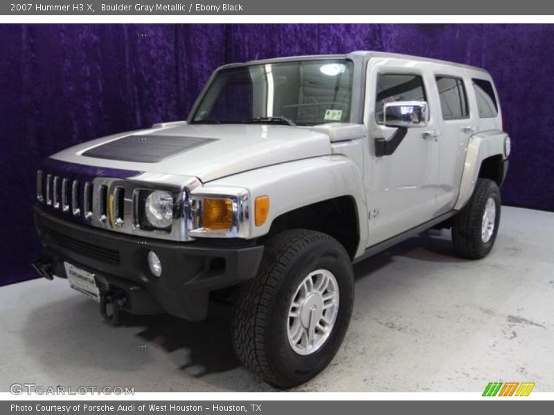 Boulder Gray Metallic / Ebony Black 2007 Hummer H3 X