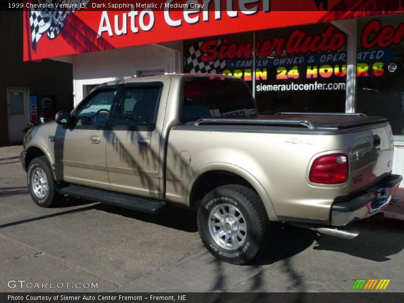 Dark Sapphire Metallic / Medium Gray 1999 Chevrolet Venture LS