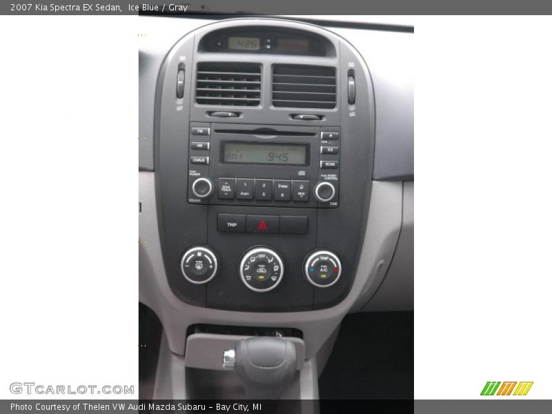Ice Blue / Gray 2007 Kia Spectra EX Sedan