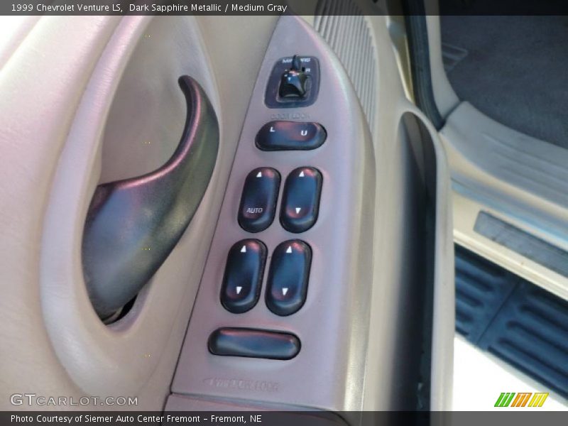 Dark Sapphire Metallic / Medium Gray 1999 Chevrolet Venture LS