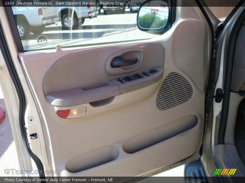 Dark Sapphire Metallic / Medium Gray 1999 Chevrolet Venture LS