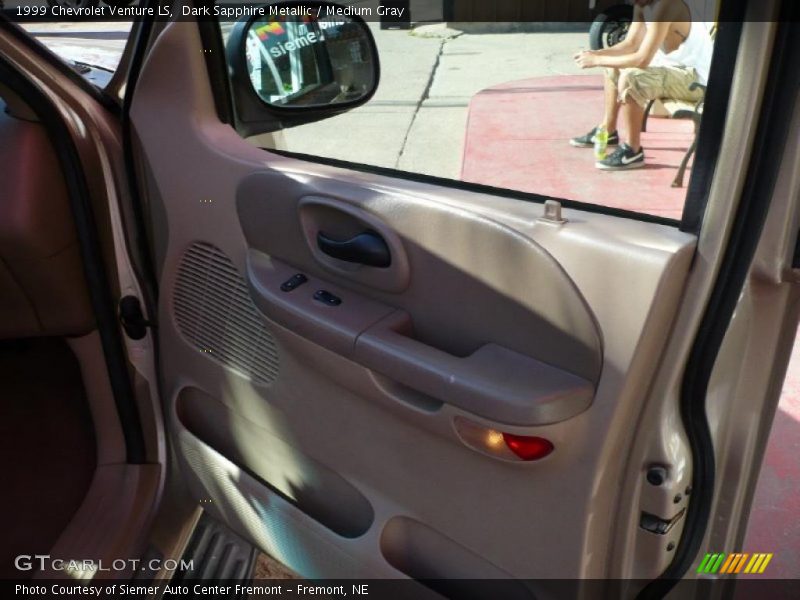 Dark Sapphire Metallic / Medium Gray 1999 Chevrolet Venture LS