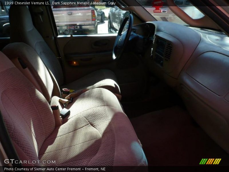 Dark Sapphire Metallic / Medium Gray 1999 Chevrolet Venture LS
