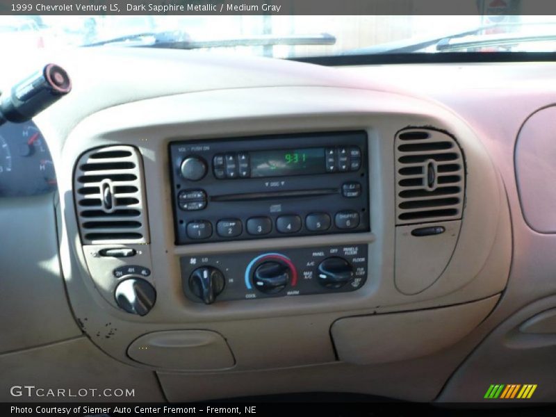 Dark Sapphire Metallic / Medium Gray 1999 Chevrolet Venture LS