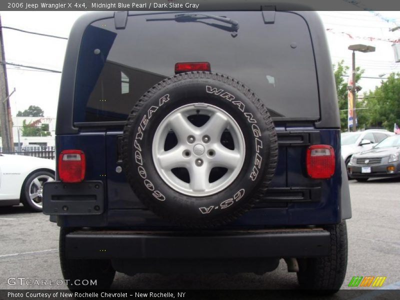 Midnight Blue Pearl / Dark Slate Gray 2006 Jeep Wrangler X 4x4