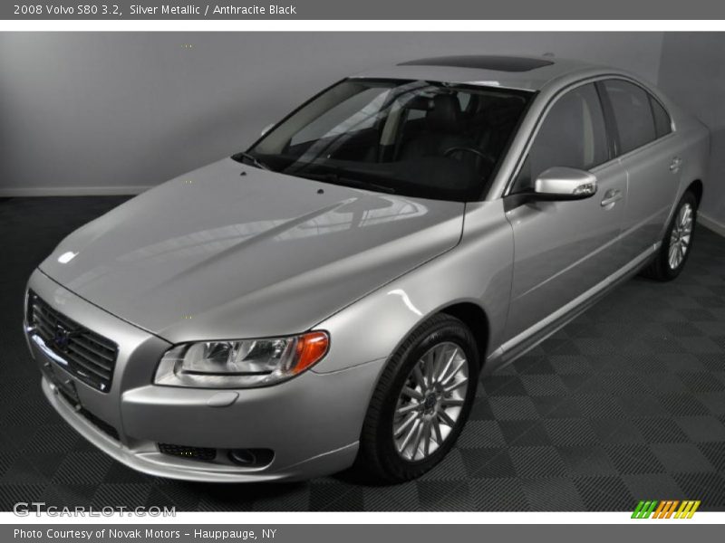 Silver Metallic / Anthracite Black 2008 Volvo S80 3.2