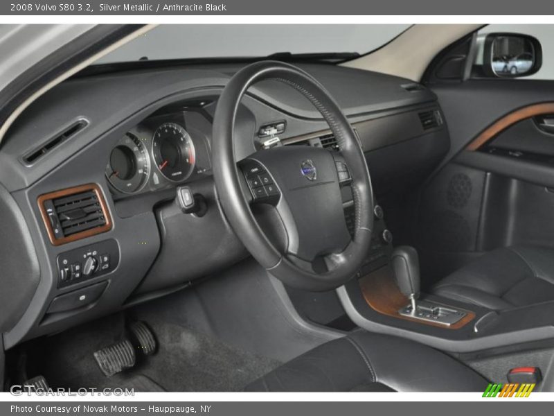 Silver Metallic / Anthracite Black 2008 Volvo S80 3.2