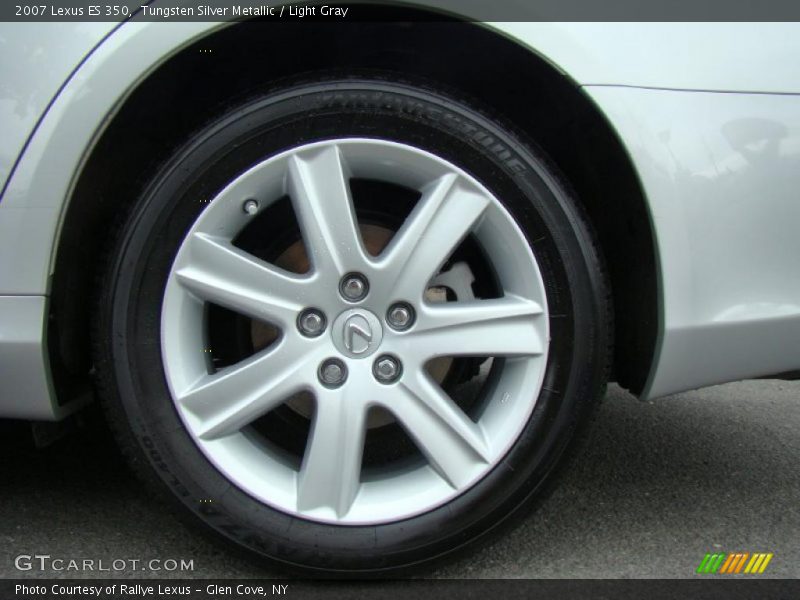 Tungsten Silver Metallic / Light Gray 2007 Lexus ES 350