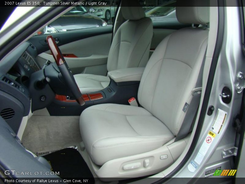 Tungsten Silver Metallic / Light Gray 2007 Lexus ES 350