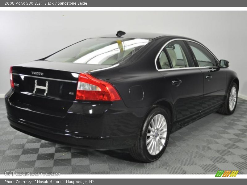 Black / Sandstone Beige 2008 Volvo S80 3.2