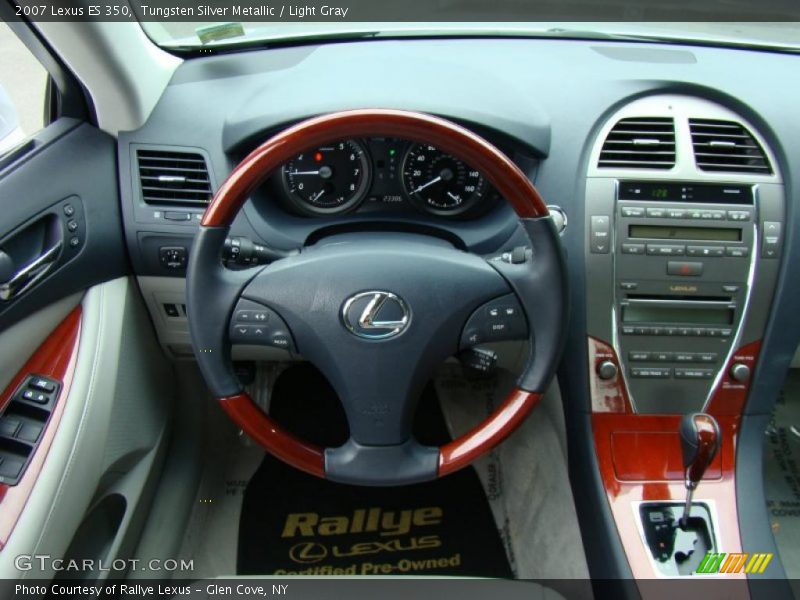 Tungsten Silver Metallic / Light Gray 2007 Lexus ES 350