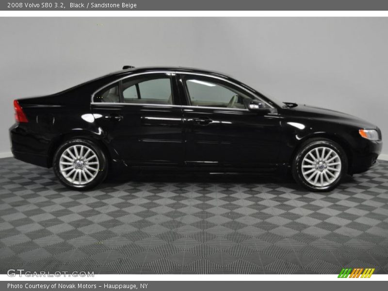 Black / Sandstone Beige 2008 Volvo S80 3.2
