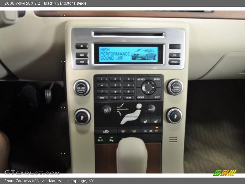 Black / Sandstone Beige 2008 Volvo S80 3.2