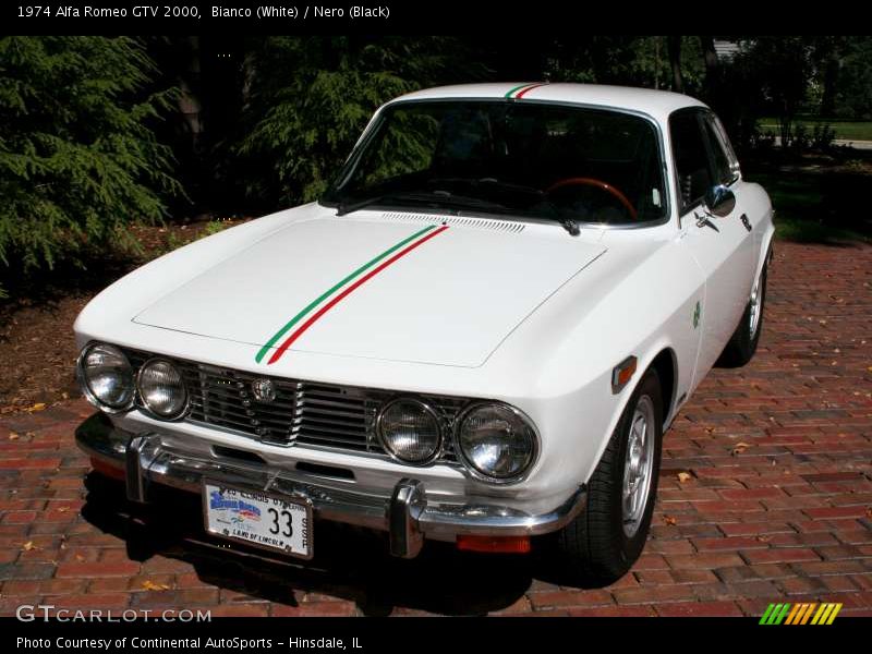 Front 3/4 View of 1974 GTV 2000