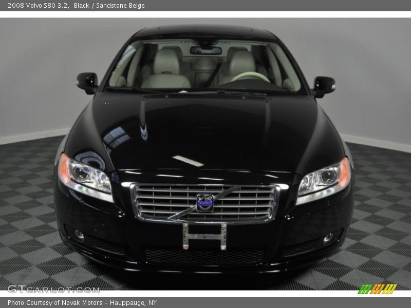 Black / Sandstone Beige 2008 Volvo S80 3.2