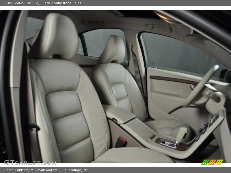 Black / Sandstone Beige 2008 Volvo S80 3.2