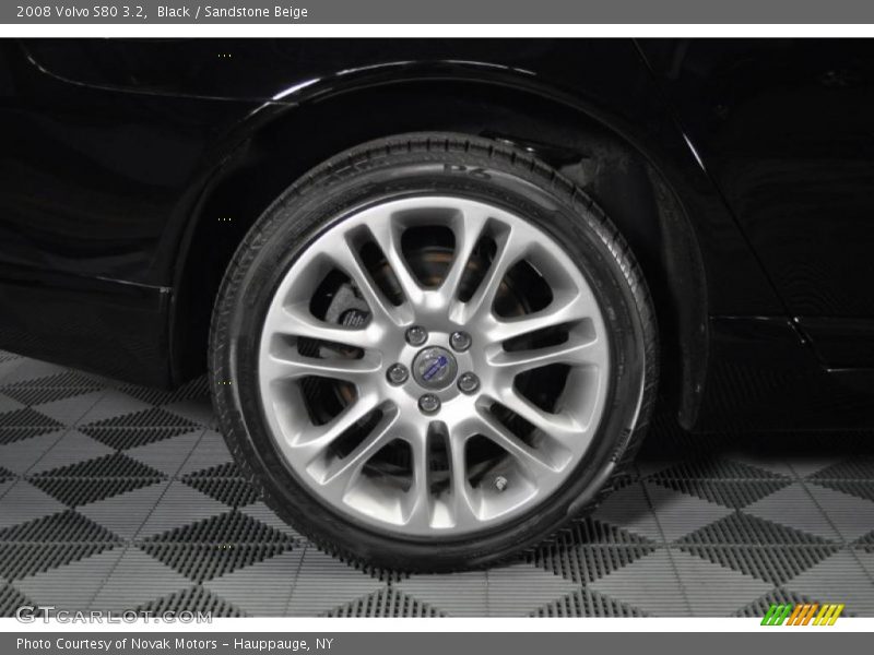 Black / Sandstone Beige 2008 Volvo S80 3.2