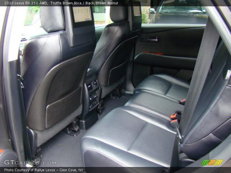 Truffle Brown Mica / Black/Brown Walnut 2010 Lexus RX 350 AWD