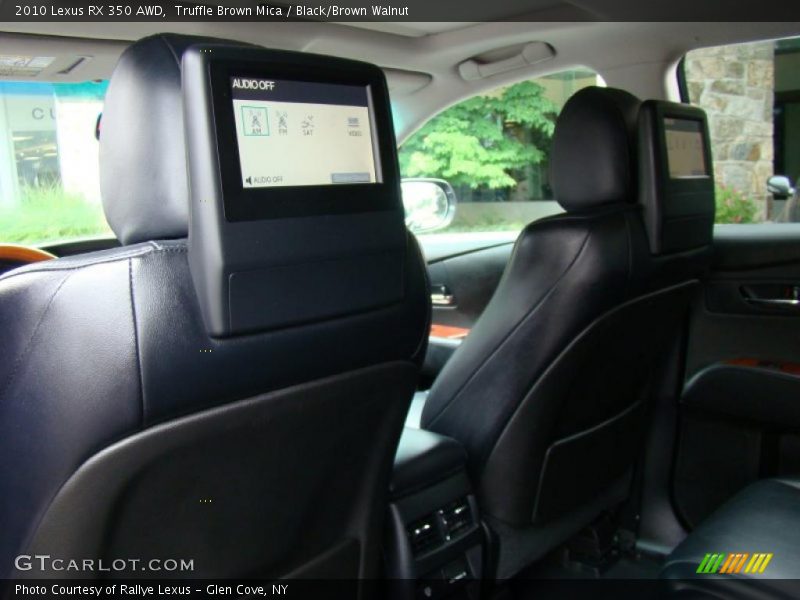 Truffle Brown Mica / Black/Brown Walnut 2010 Lexus RX 350 AWD