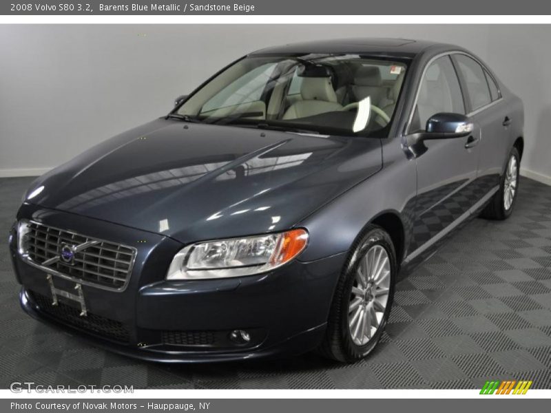 Barents Blue Metallic / Sandstone Beige 2008 Volvo S80 3.2
